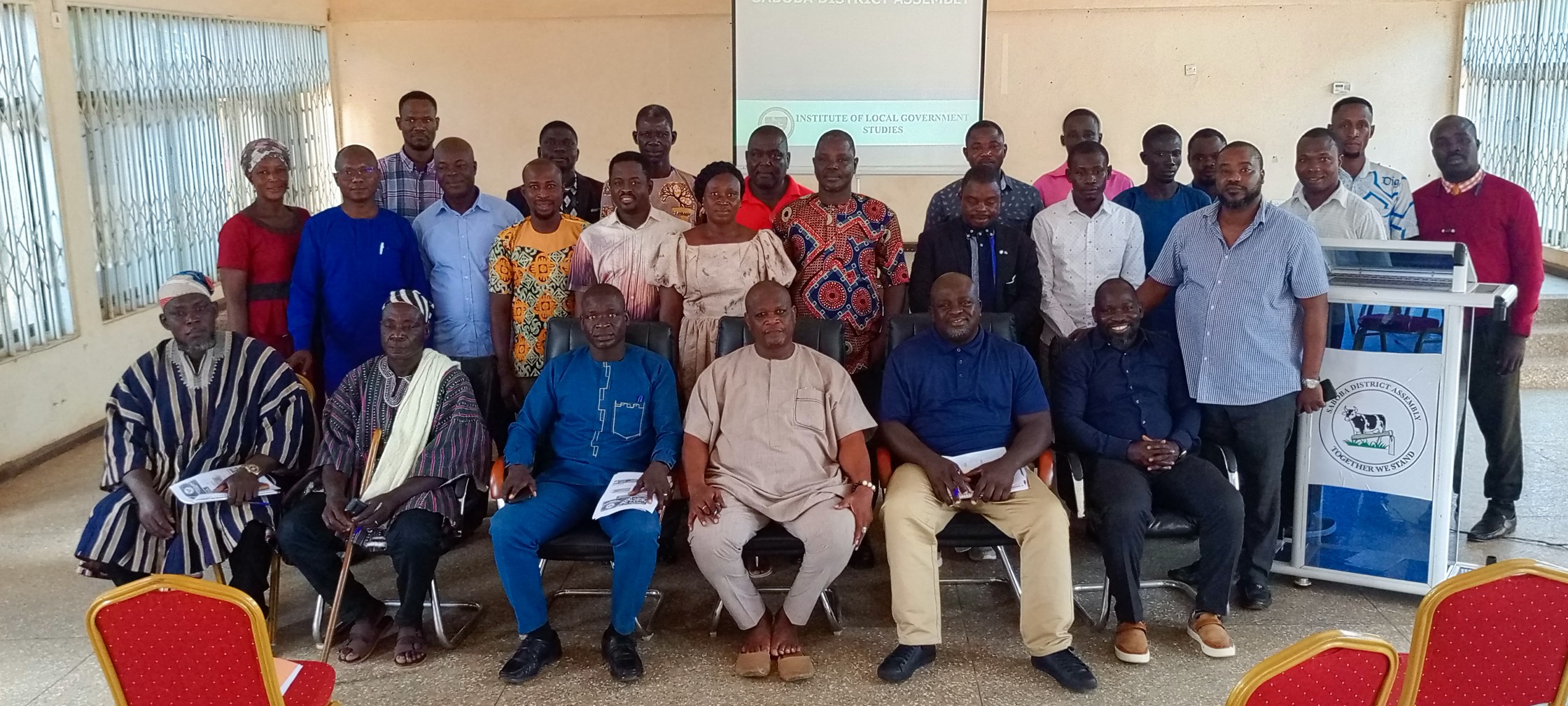 ILGS Trains Staff and Traditional Authorities